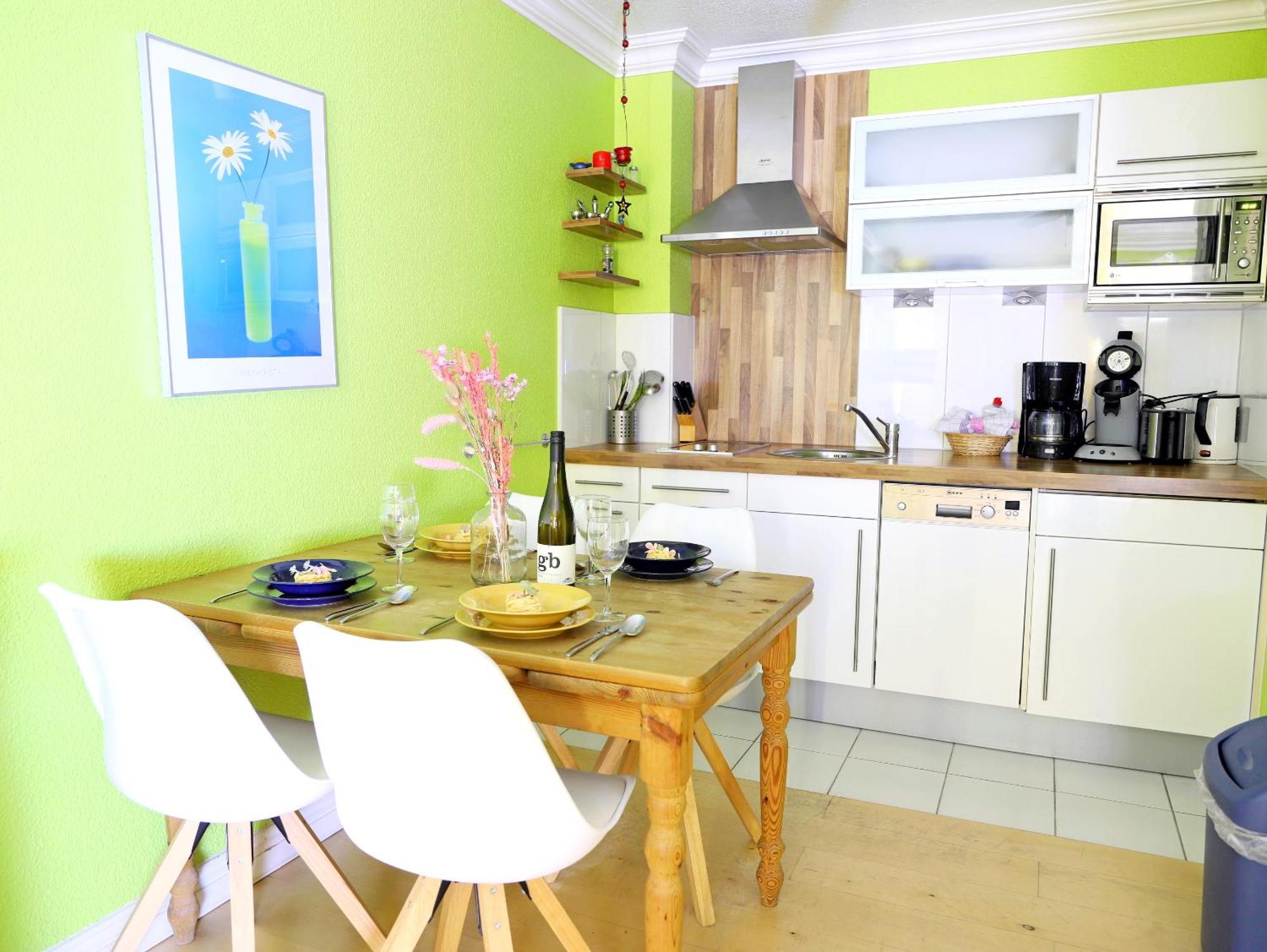 Geraeumiges 2-Zimmer-Appartement In Der 3. Etage Des Hauses. 베스터란트 외부 사진