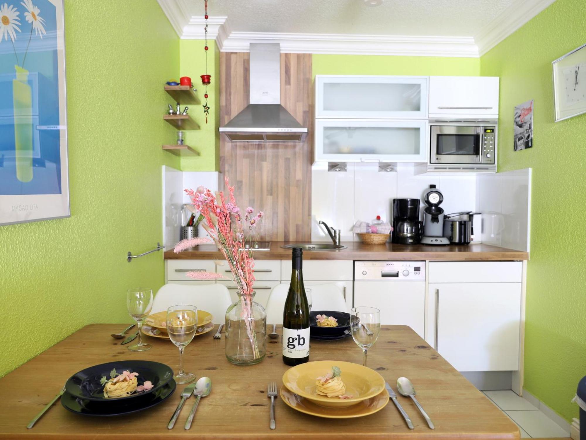 Geraeumiges 2-Zimmer-Appartement In Der 3. Etage Des Hauses. 베스터란트 외부 사진