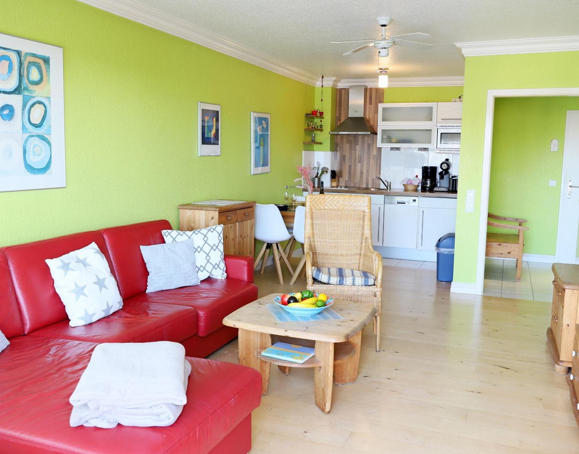 Geraeumiges 2-Zimmer-Appartement In Der 3. Etage Des Hauses. 베스터란트 외부 사진